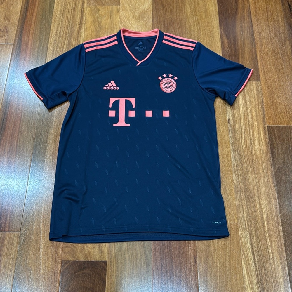 Men's adidas FC Bayern Munich 2018 Third Jersey, Navy, L DW741